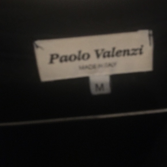 Paolo Valenzia black shirt size medium - Picture 3 of 5